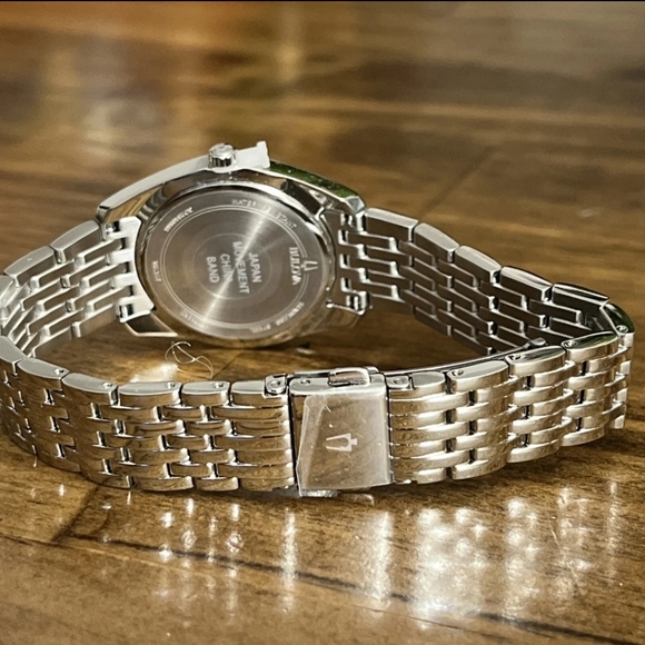 ***BRAND NEW*** Bulova Classic Crystal Stainless Steel Quartz Ladies Watch - Picture 9 of 12